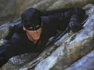 The Dread Pirate Roberts climbing the Cliffs of Insanity